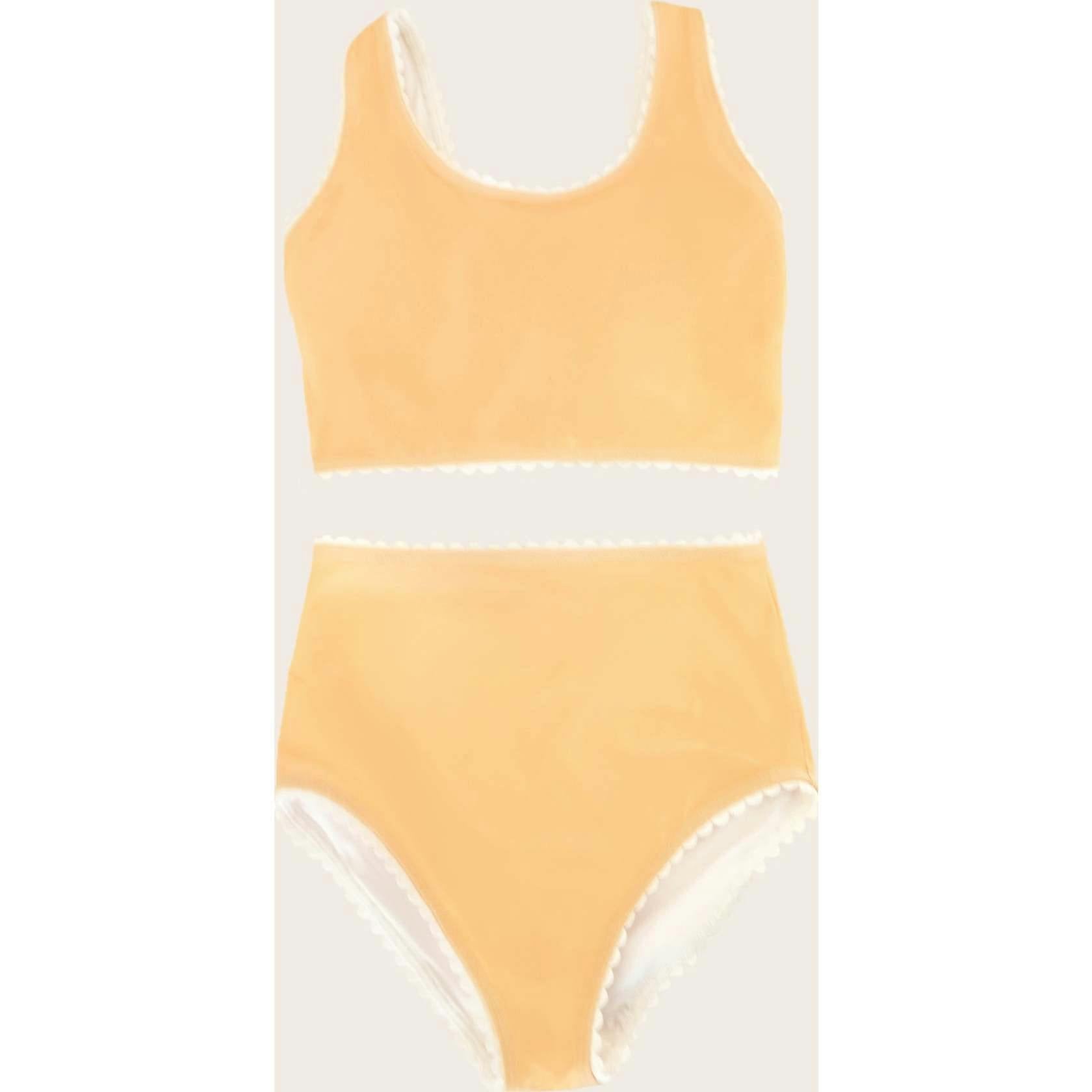 Beach Club Yellow Two Piece Tank