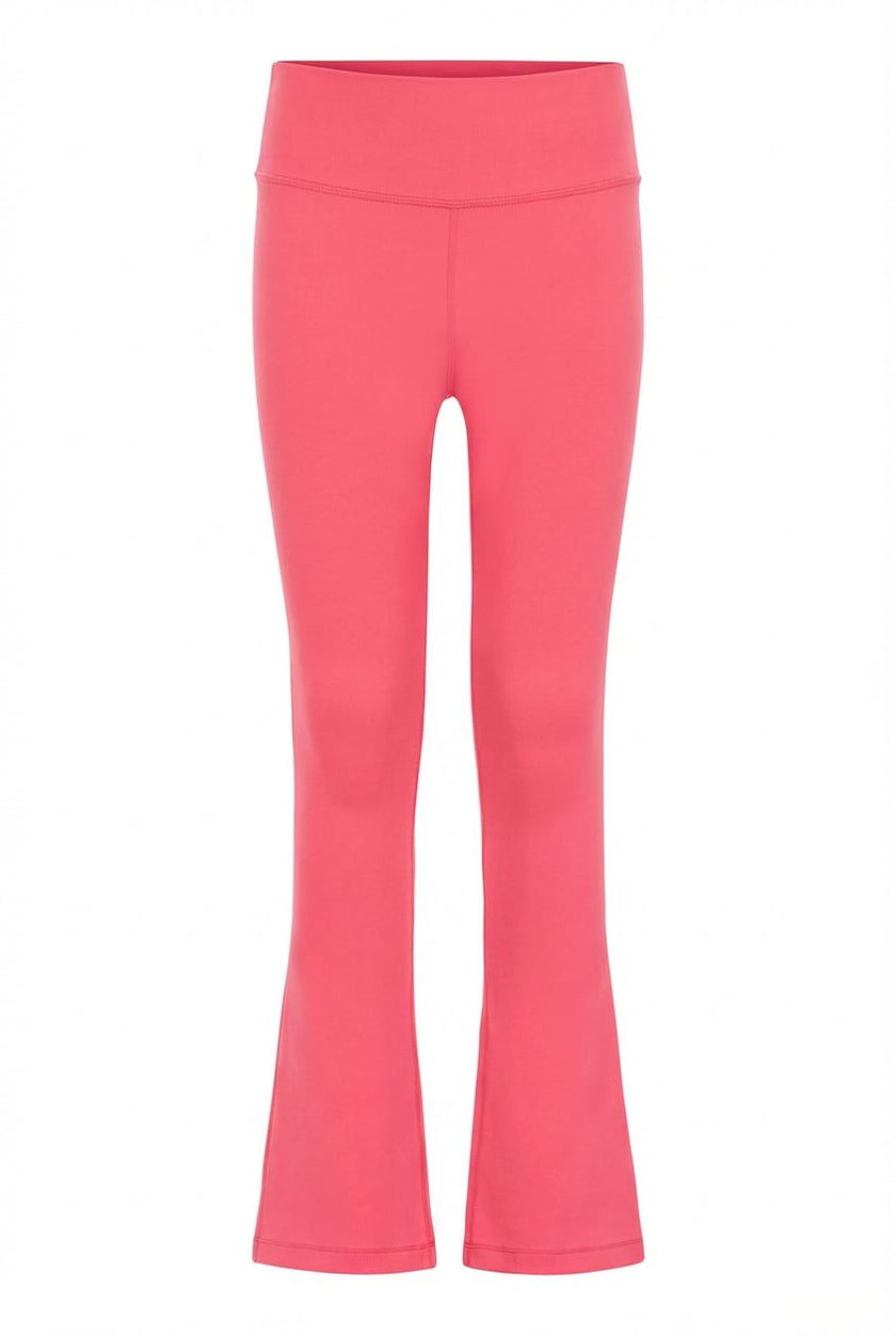 Florie Flare Leggings Coral