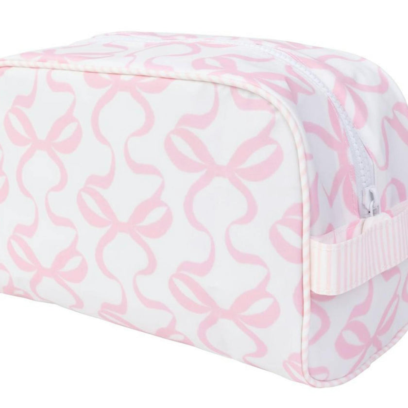 The Dopp Kit in Bows on White