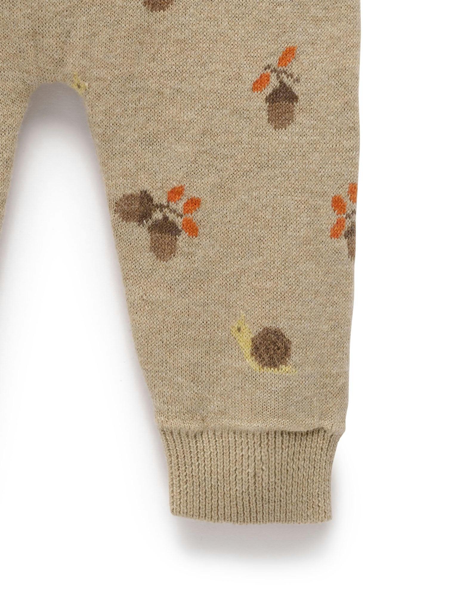 Magical Forest Leggings Acorn Jacquard