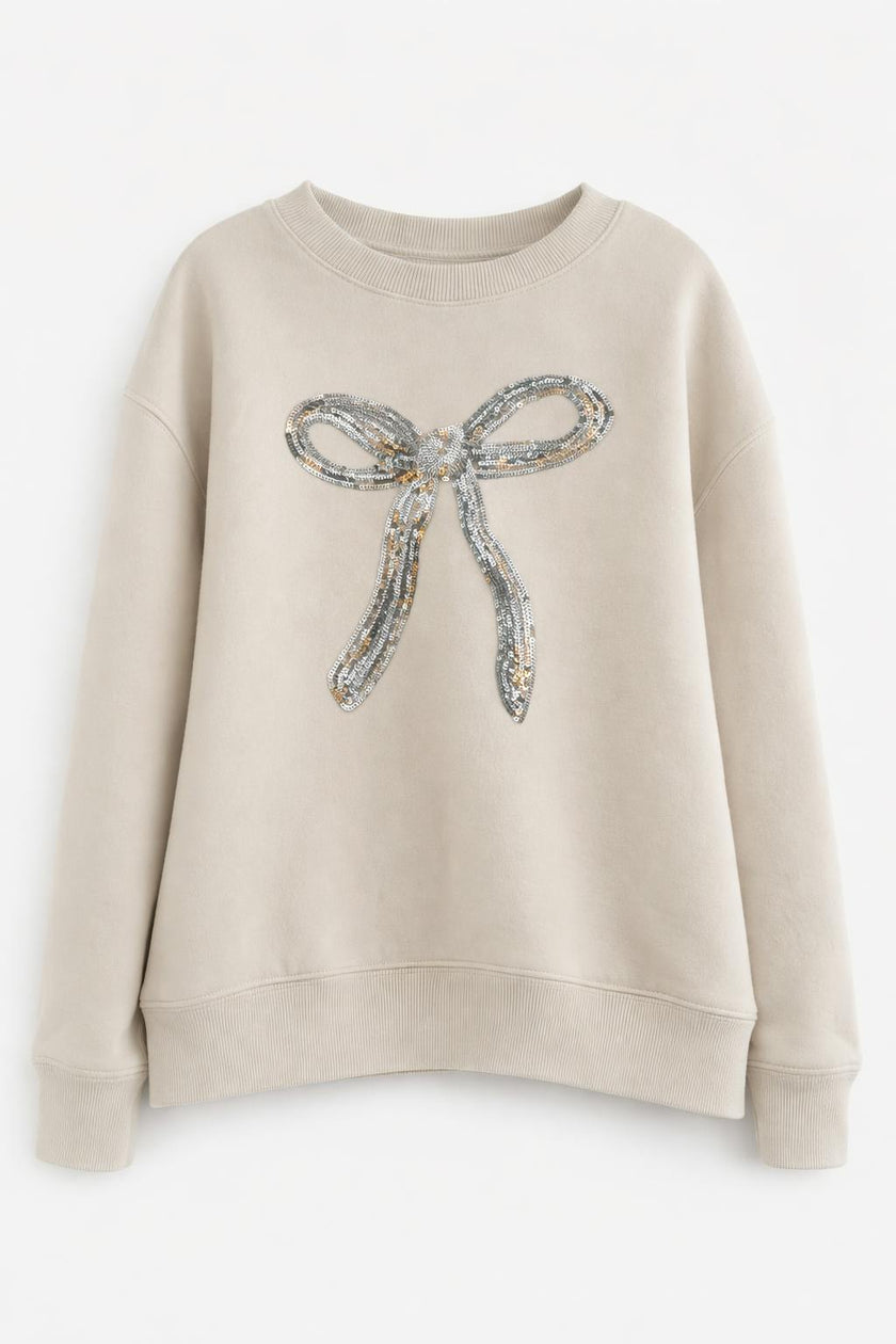 Epi Sweatshirt Sequin Bow