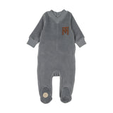 V-Neck Emblem Footie