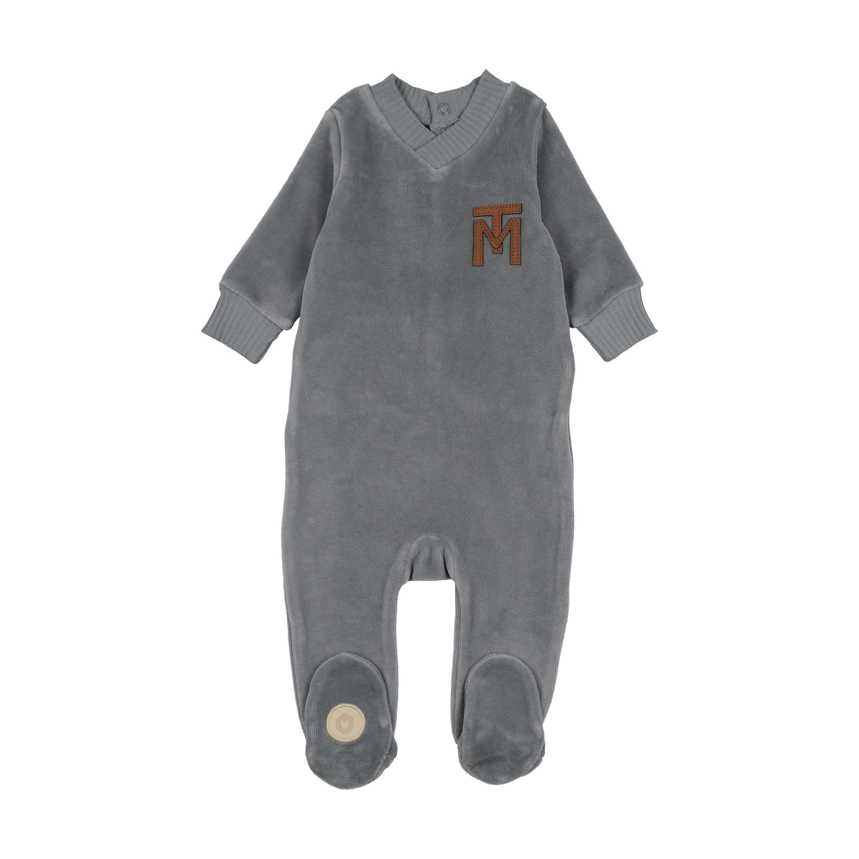 V-Neck Emblem Footie