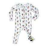 Ice Cream Bamboo Convertible Footie