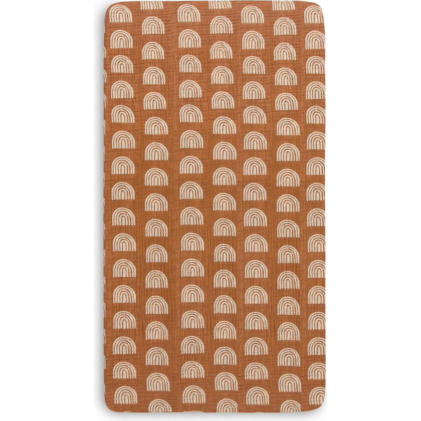 Organic Muslin Cotton Crib Sheet