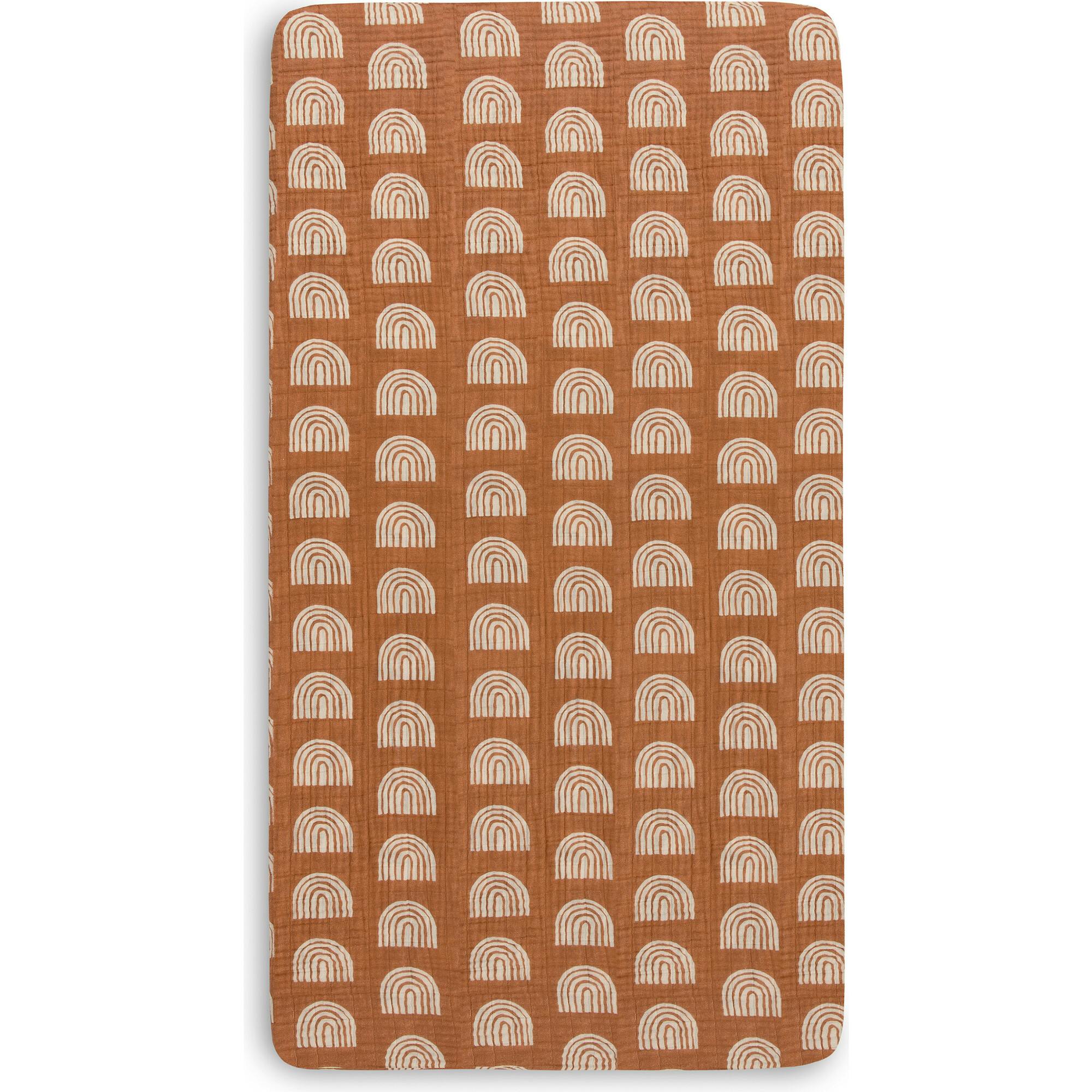 Organic Muslin Cotton Crib Sheet