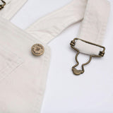 Custard Corduroy Overalls