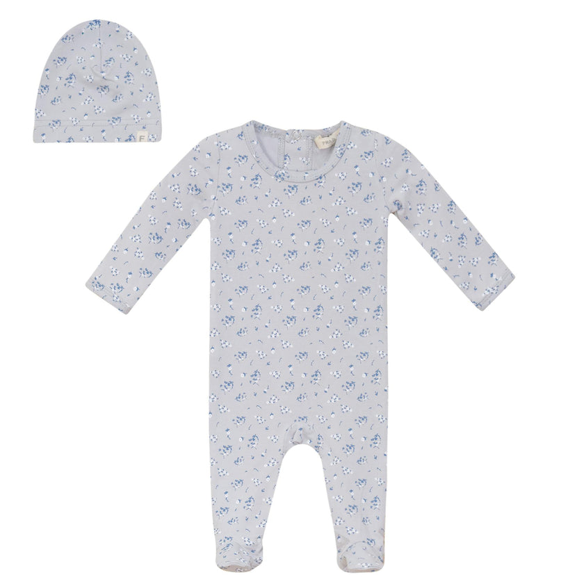 Floral Print Onesie