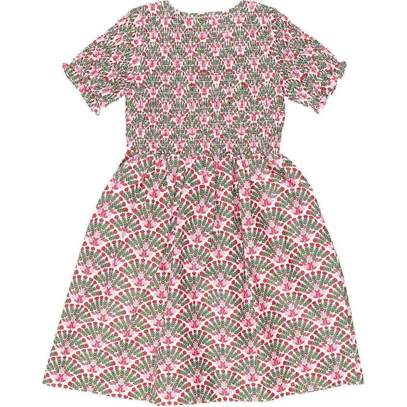 Mini Parker Dress in Floral Fan