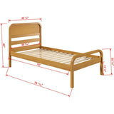 P’kolino Curva Rattan Twin Bed