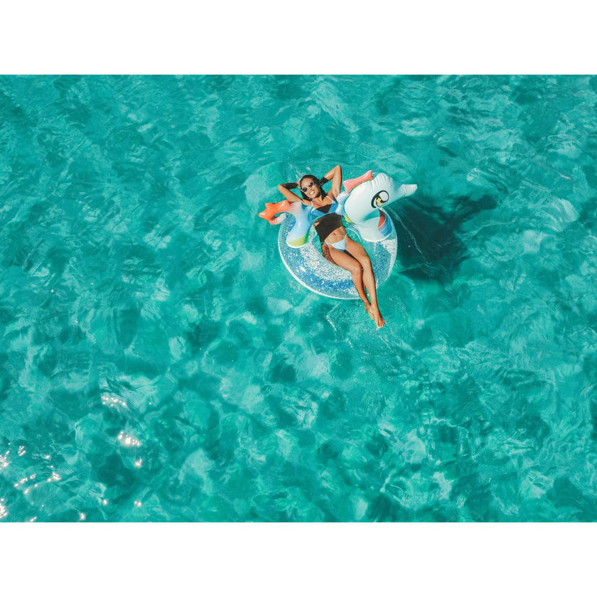 Glitter 48" Jumbo Beach & Pool Tube