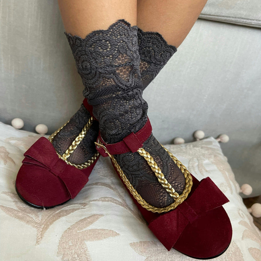 Empress Garnet Mary Janes