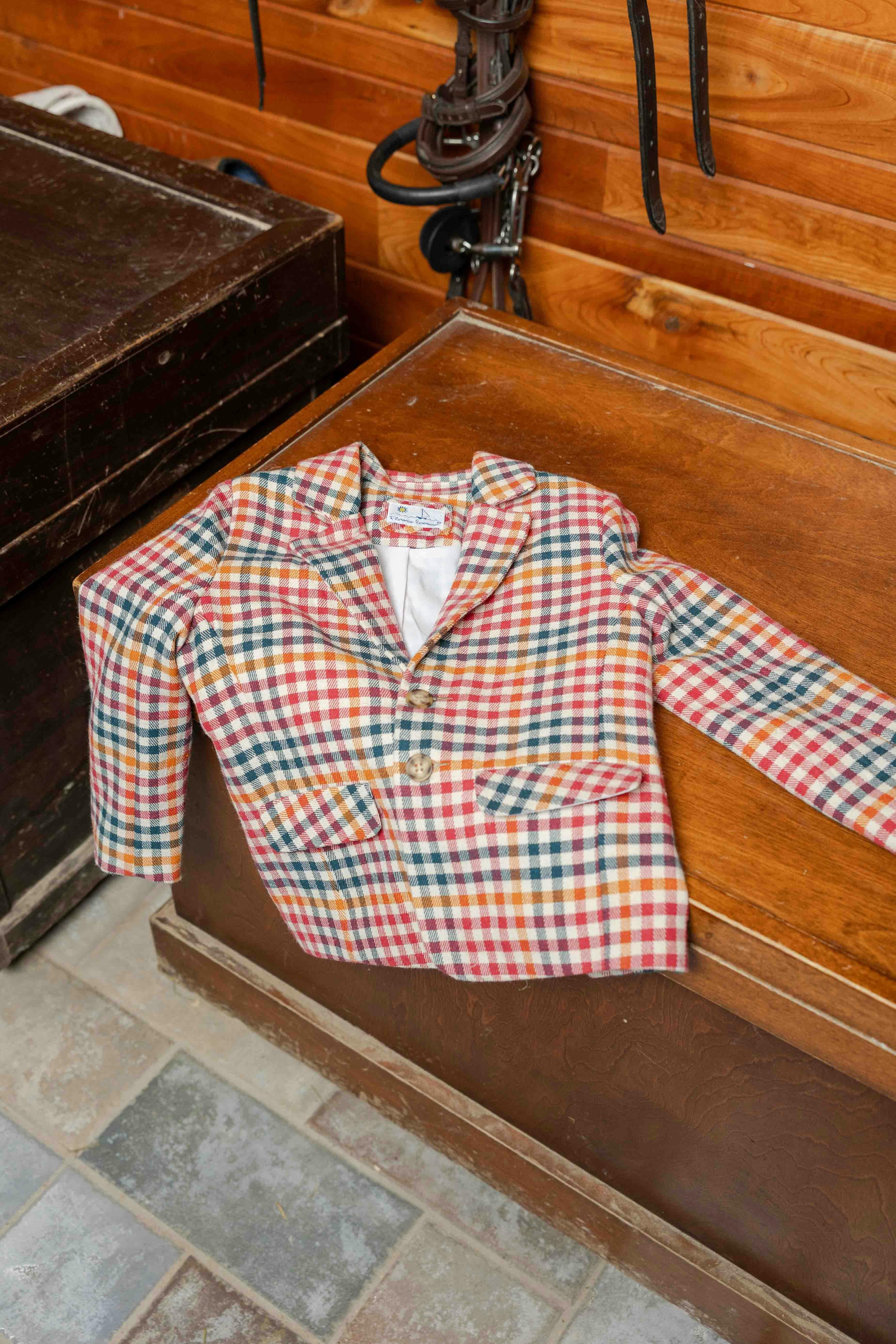 Plaid Blazer