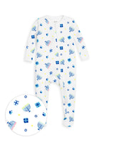 The Organic Zipper Footie [Happy Hanukkah]