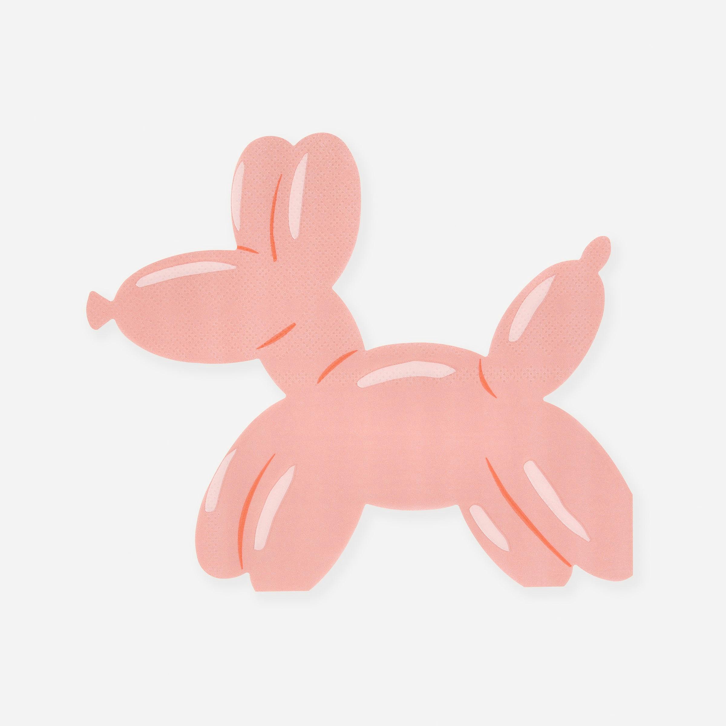 Balloon Dog Napkins
