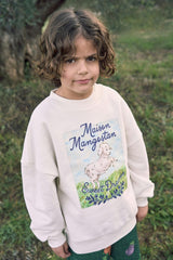 OVEJAS SWEATSHIRT CLOUDY WHITE