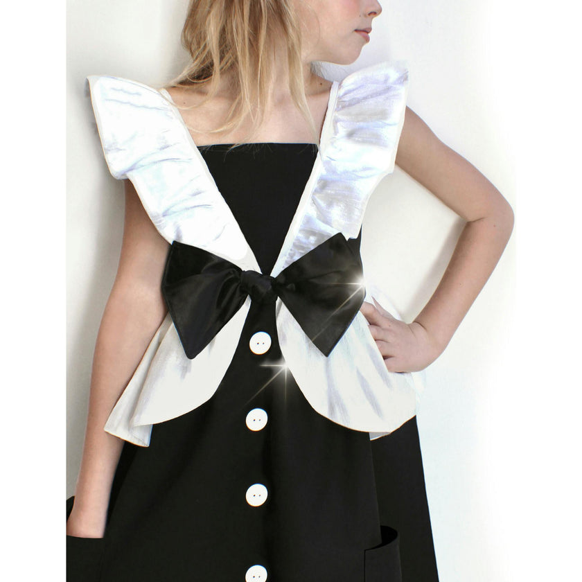 The Tuxedo Dress, Black