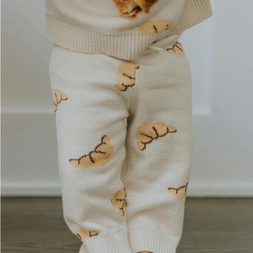 Croissant Knit Joggers