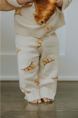 Croissant Knit Joggers