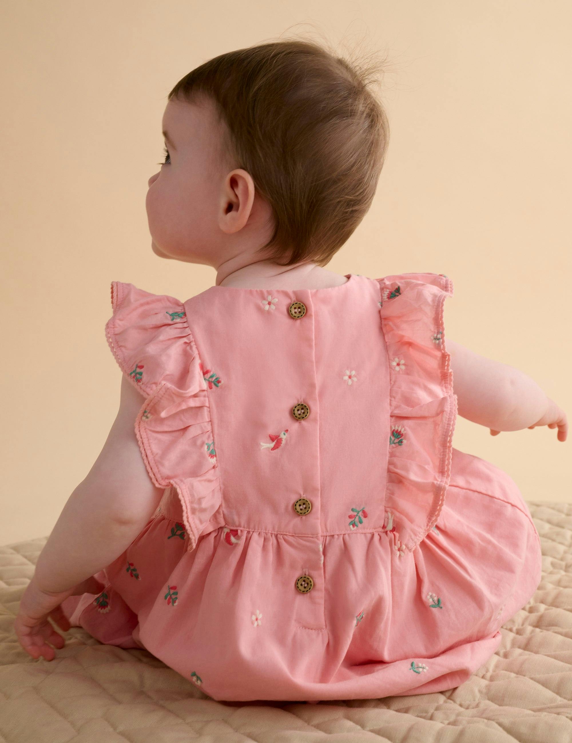 Broderie Dress & Headband Swallow Broderie