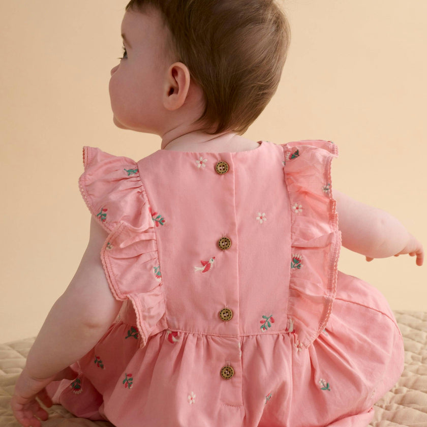 Broderie Dress & Headband Swallow Broderie