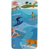 Surfing Safari Standard Crib Sheet
