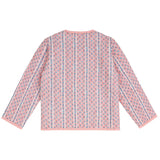 unisex rosa vine quilted jacket