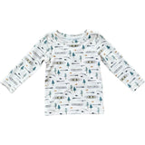 Long Sleeve Rash Guard Swim Shirt Canoe