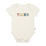 graphic bodysuit | tiger