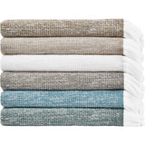 Crosshatch Stain Resistant Indoor Outdoor Throw