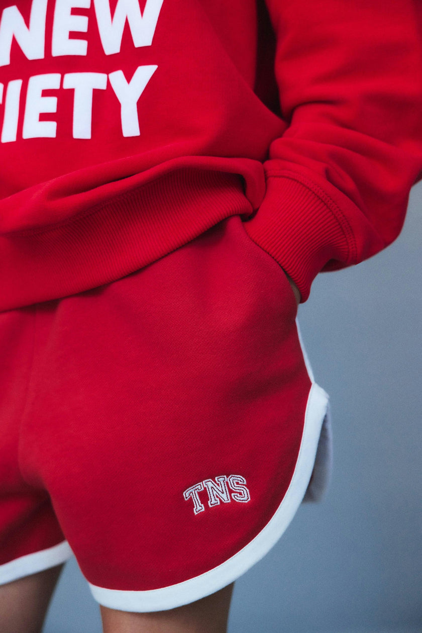 Peony Teen Short Tulip Red