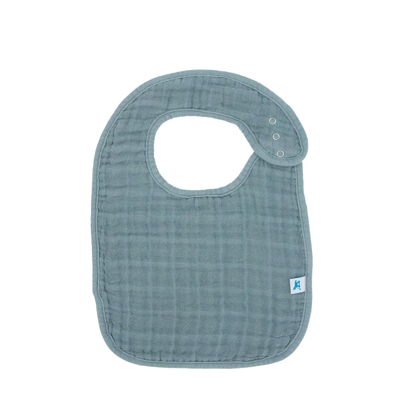 Cotton Muslin Classic Bib 3 Pack - Georgia Peach