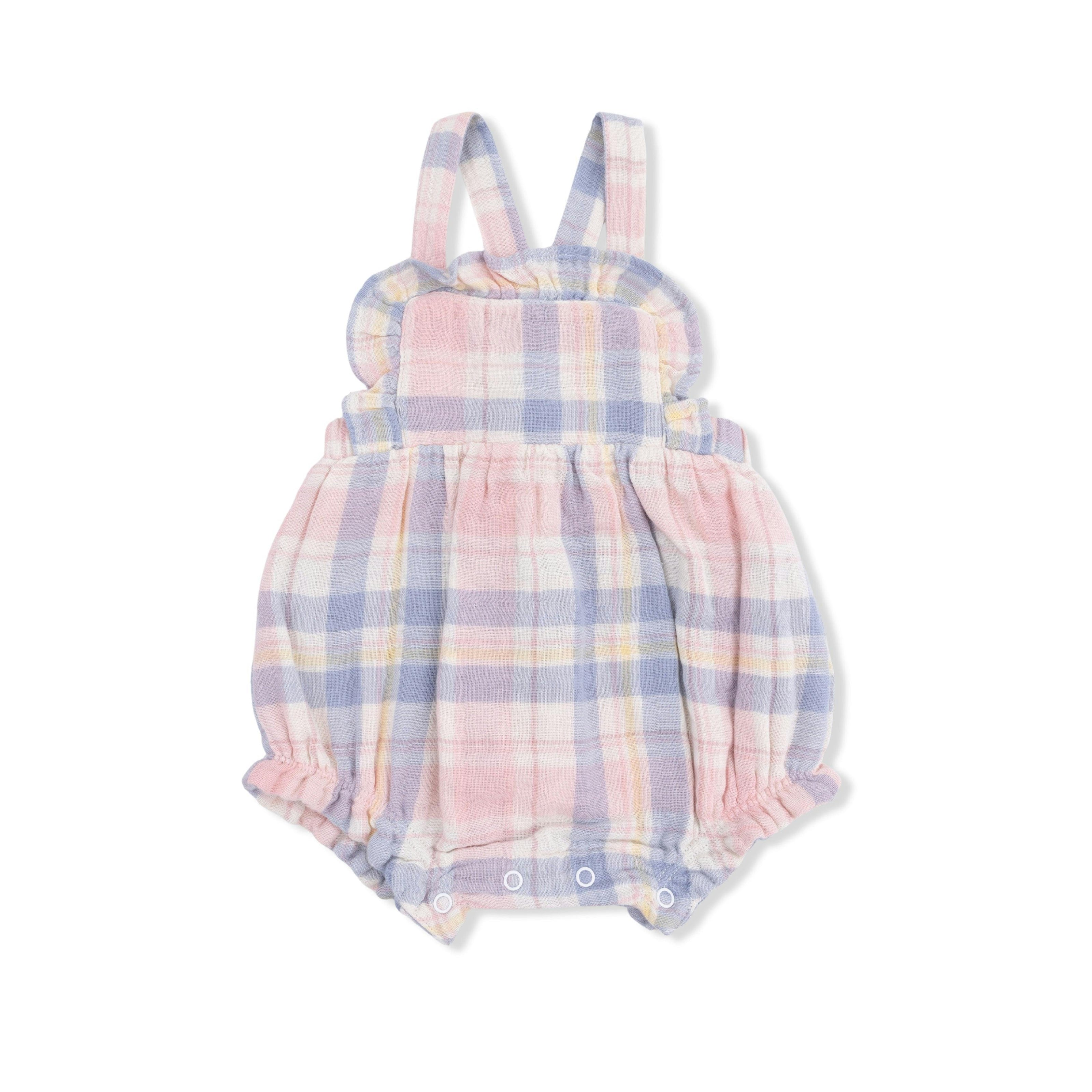 Dusty Plaid - Oxford Bubble