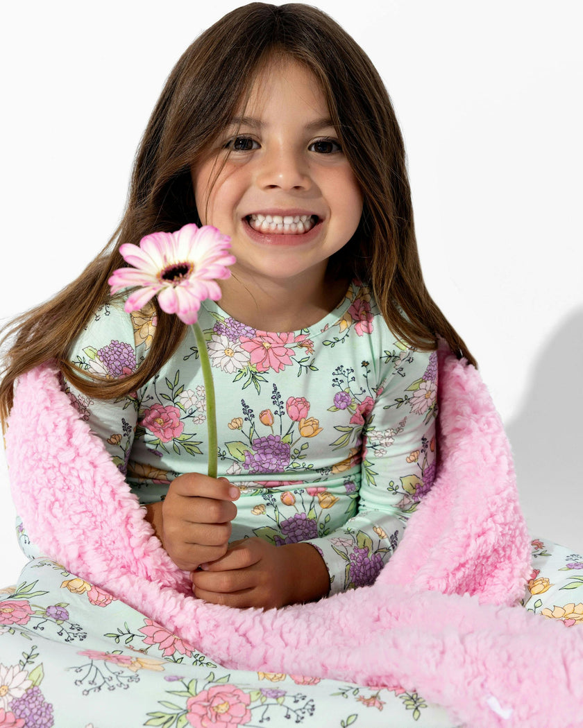 Petals & Posies Bamboo Blanket