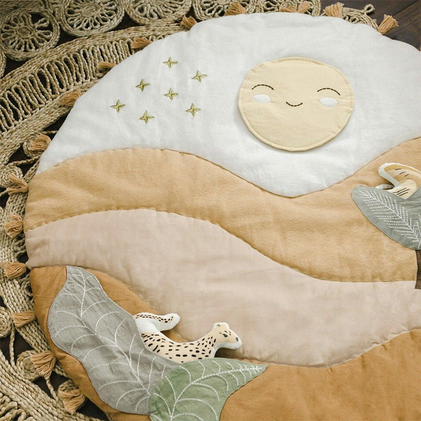 Kendi Infant Activity Play Mat (Desert Sunset)