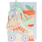 Roller Skate Birthday Card