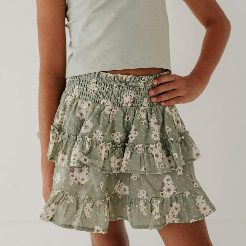 Ruffled Skirt