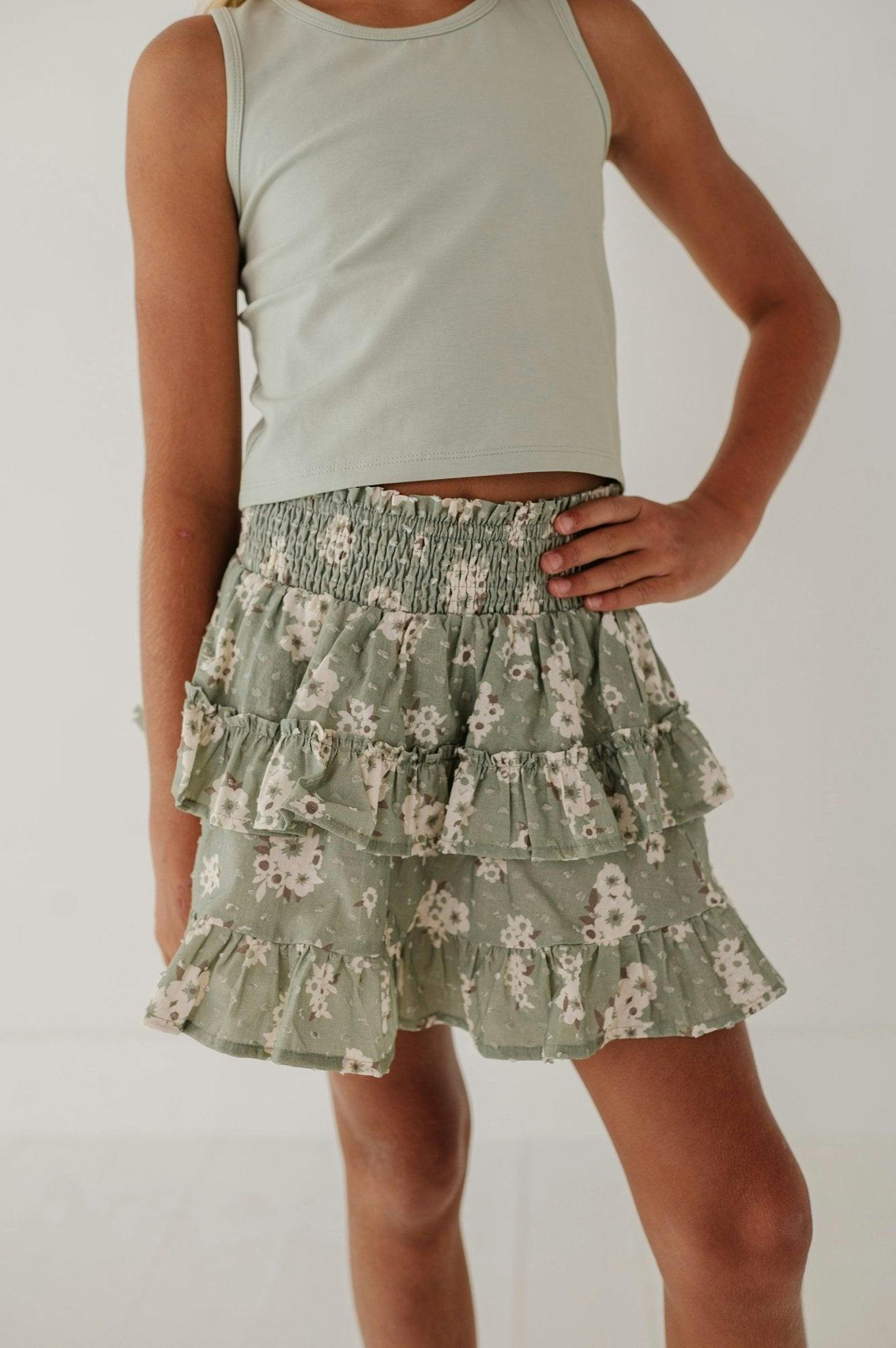 Ruffled Skirt
