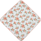 Infant Hooded Towel - Watercolor Roses