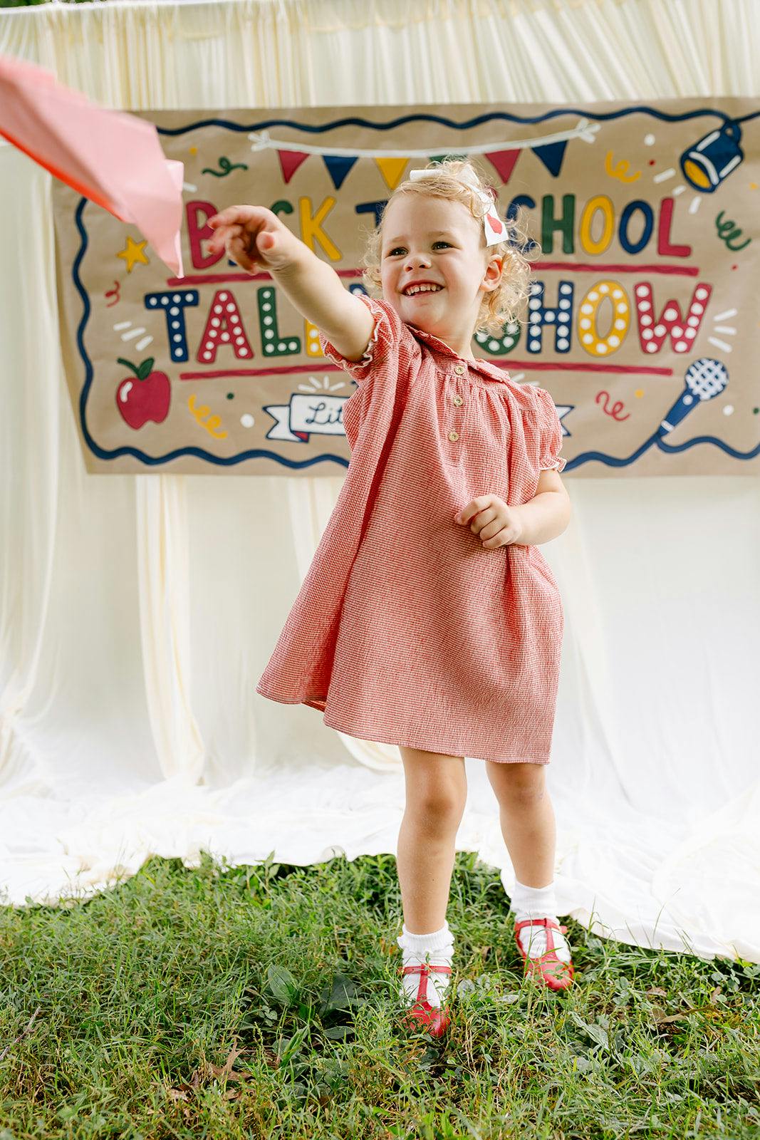 Libby Dress - Red Gingham