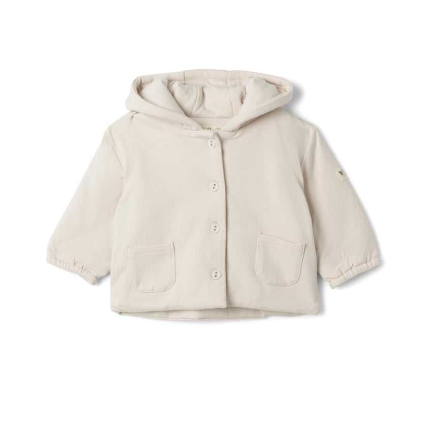 Pocket Puff Jacket Dark Almond