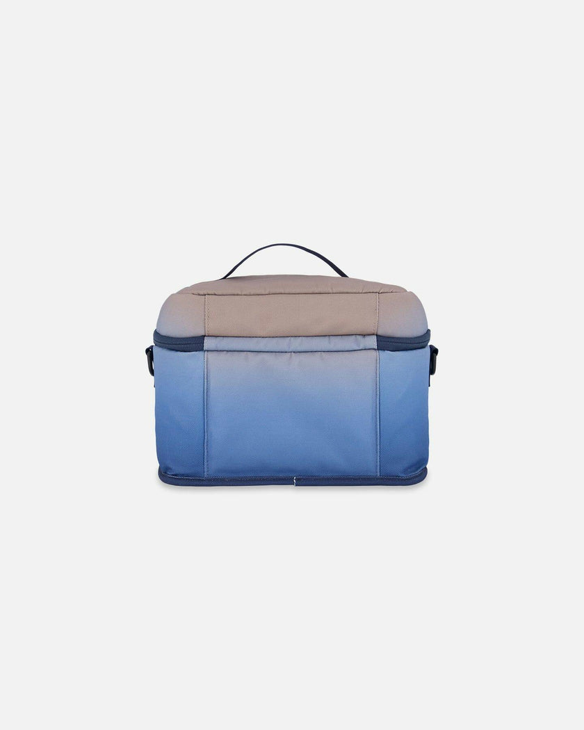 Lunch Box Blue and Beige Gradient