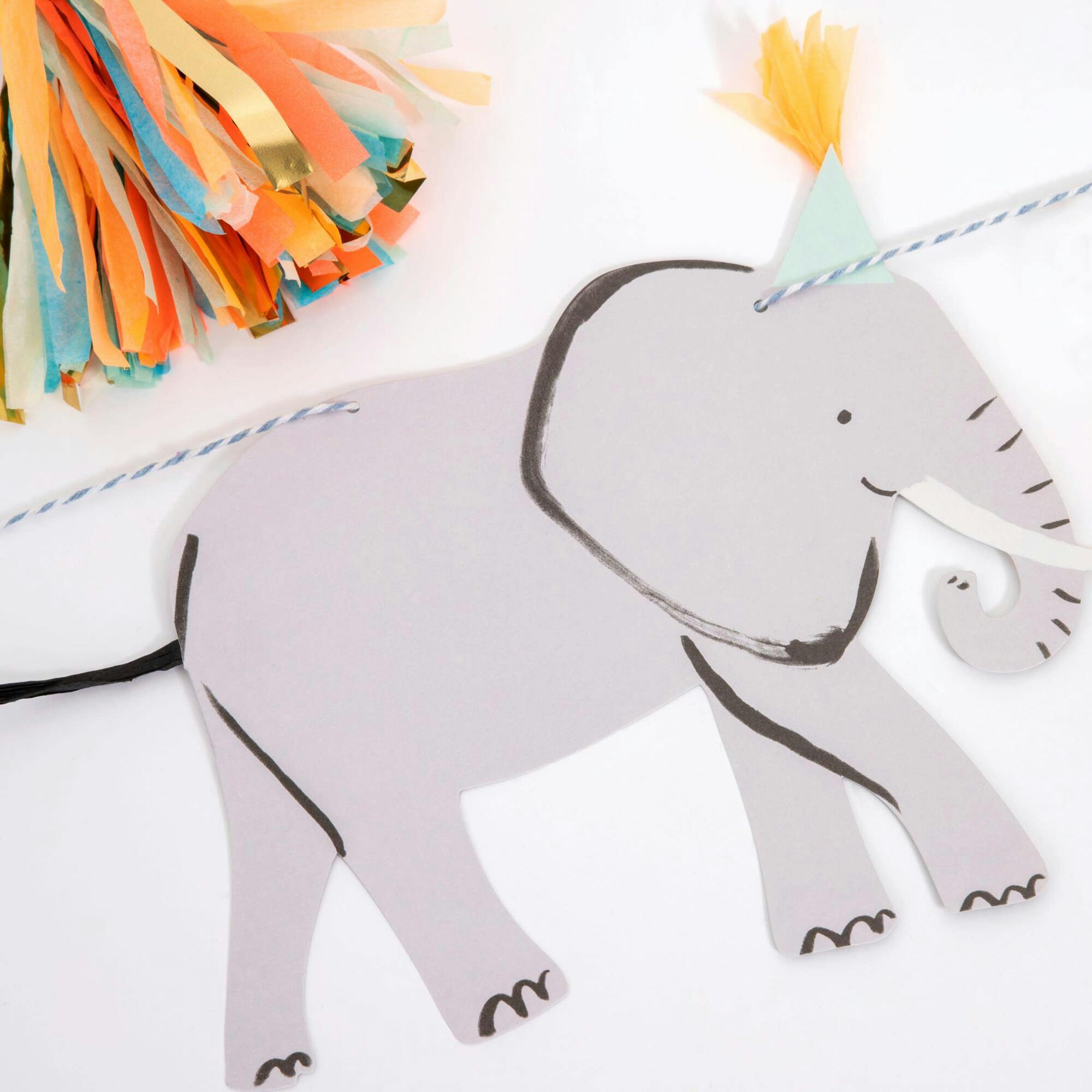 Safari Animals Large Garland Set