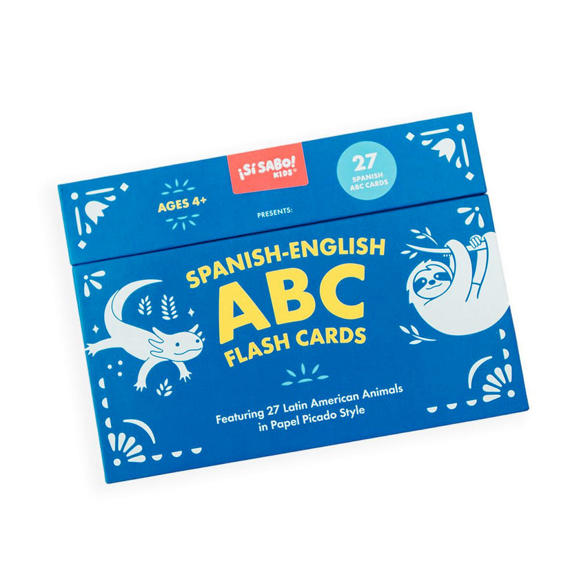 Spanish-English ABC Flash Cards