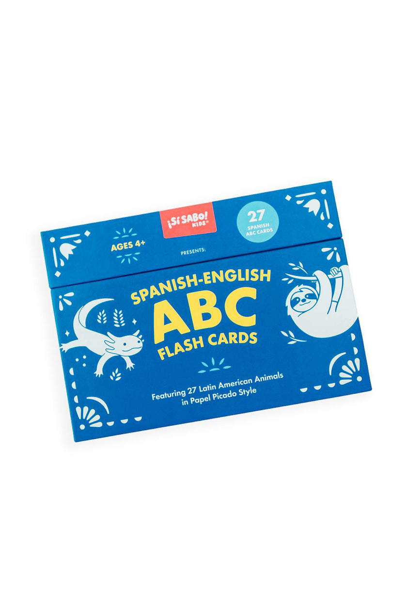 Spanish-English ABC Flash Cards