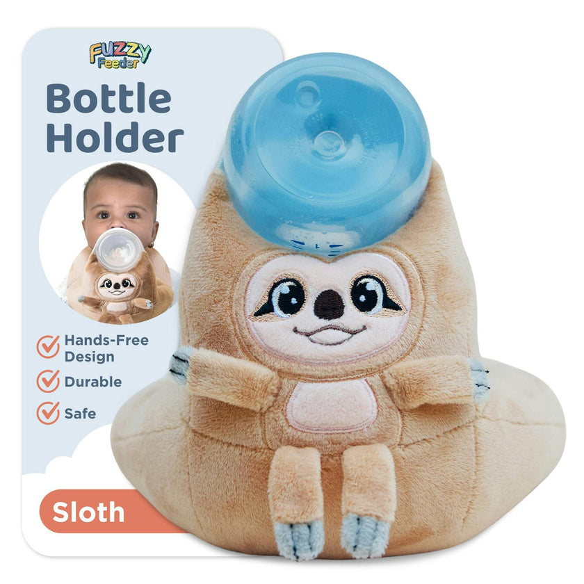 Baby Bottle Pillow Holder For Parents - Sloth