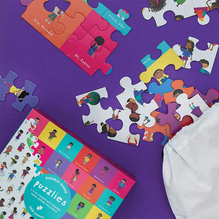 Puzzlies Double-sided Puzzle