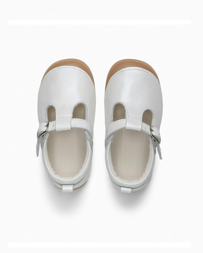 My First Hampton Classics Ari Pre-Walkers in White