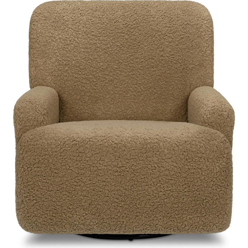 Winslow Extra Wide Recliner and Swivel Glider in Cortado Shearling