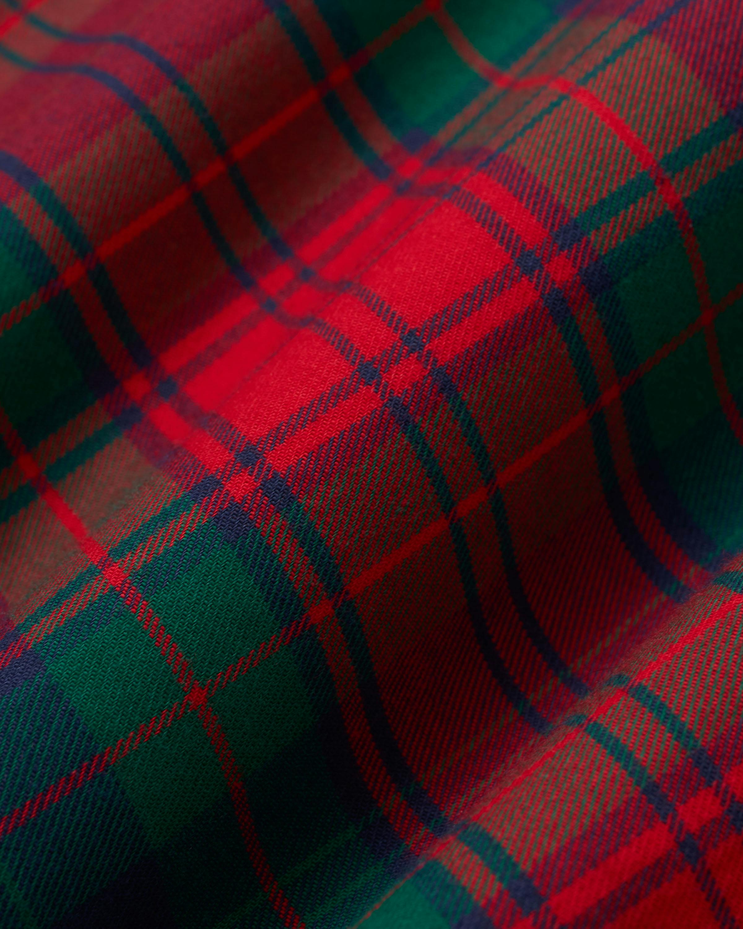 Men's Brushed Twill Pajama Set in St. James Tartan